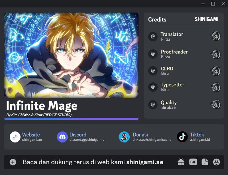 infinite-mage Chapter  114